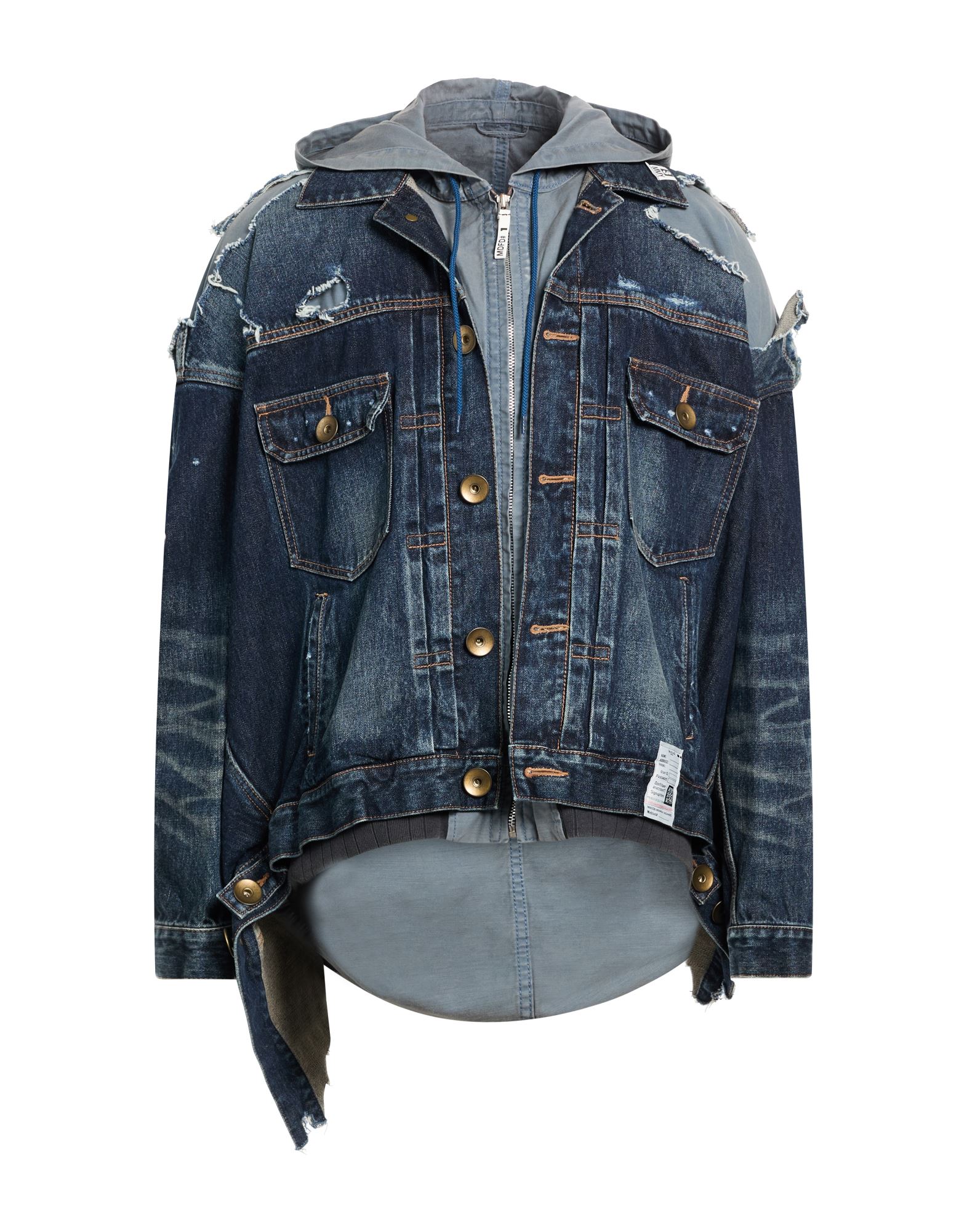 MAISON MIHARA YASUHIRO ΠΑΛΤΟ & ΤΖΑΚΕΤ Denim τζάκετ