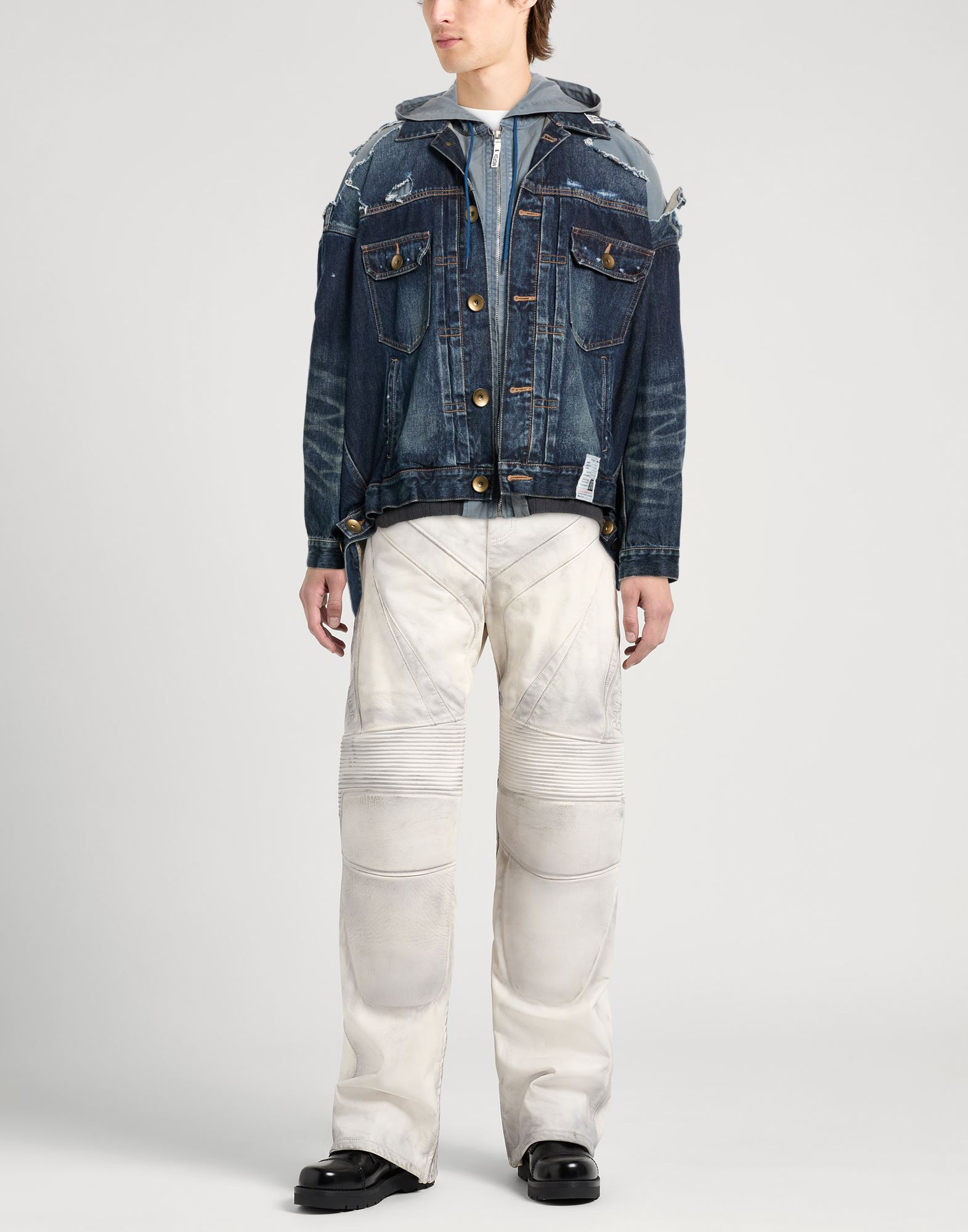  Maison Mihara Yasuhiro - Jacken & Mäntel - Jeansjacken/mäntel - On Yoox.com 