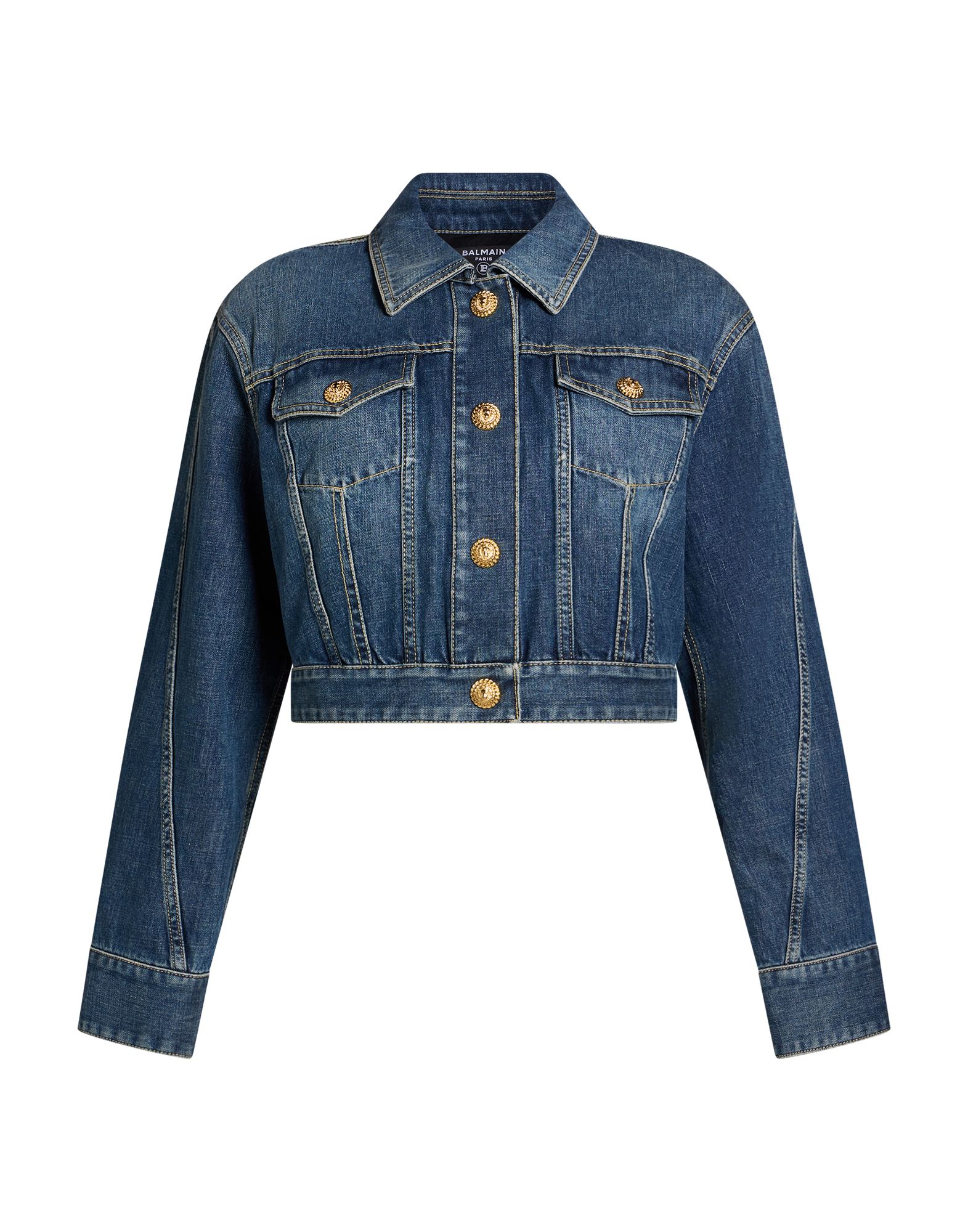 BALMAIN BALMAIN ΠΑΛΤΟ & ΤΖΑΚΕΤ Denim τζάκετ