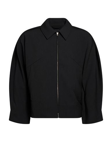 J.l - A.l _j. L - A. L_ Man Jacket Black Size L Polyester, Viscose, Cotton, Elastane