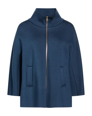Rinascimento Woman Jacket Slate Blue Size 14 Viscose, Elastane