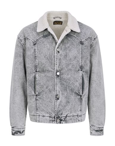 Jeansjacke/-mantel Herren Grau L,S Herren