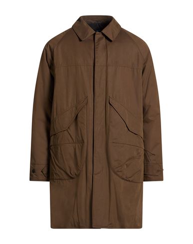 Paltò Guardaroba Man Coat Khaki Size 40 Cotton, Polyester, Polyamide, Nylon In Sand