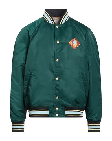 Chaqueta y cazadora Hombre Verde oscuro M,S Hombre