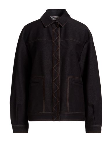 Max Mara Mm By  Woman Jacket Black Size L Cotton, Polyester, Elastane