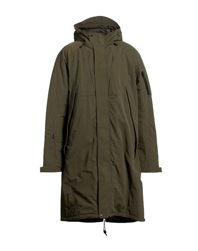 Jg1 Man Coat Military Green Size 42 Polyamide