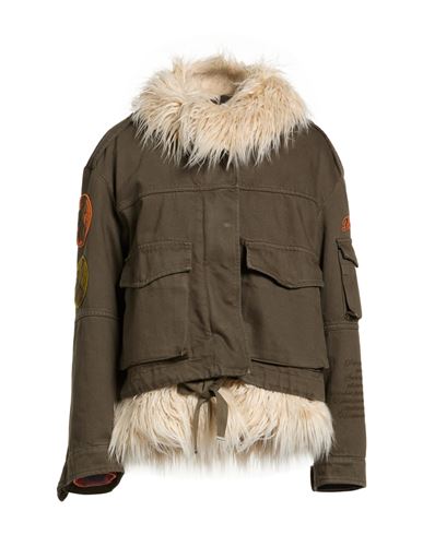 Jeansjacke/-mantel Damen Militärgrün 36 Damen
