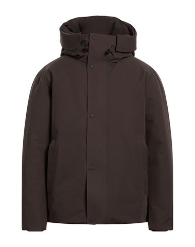 Pufferjacke & Daunenjacke Herren Schokobraun XL Herren