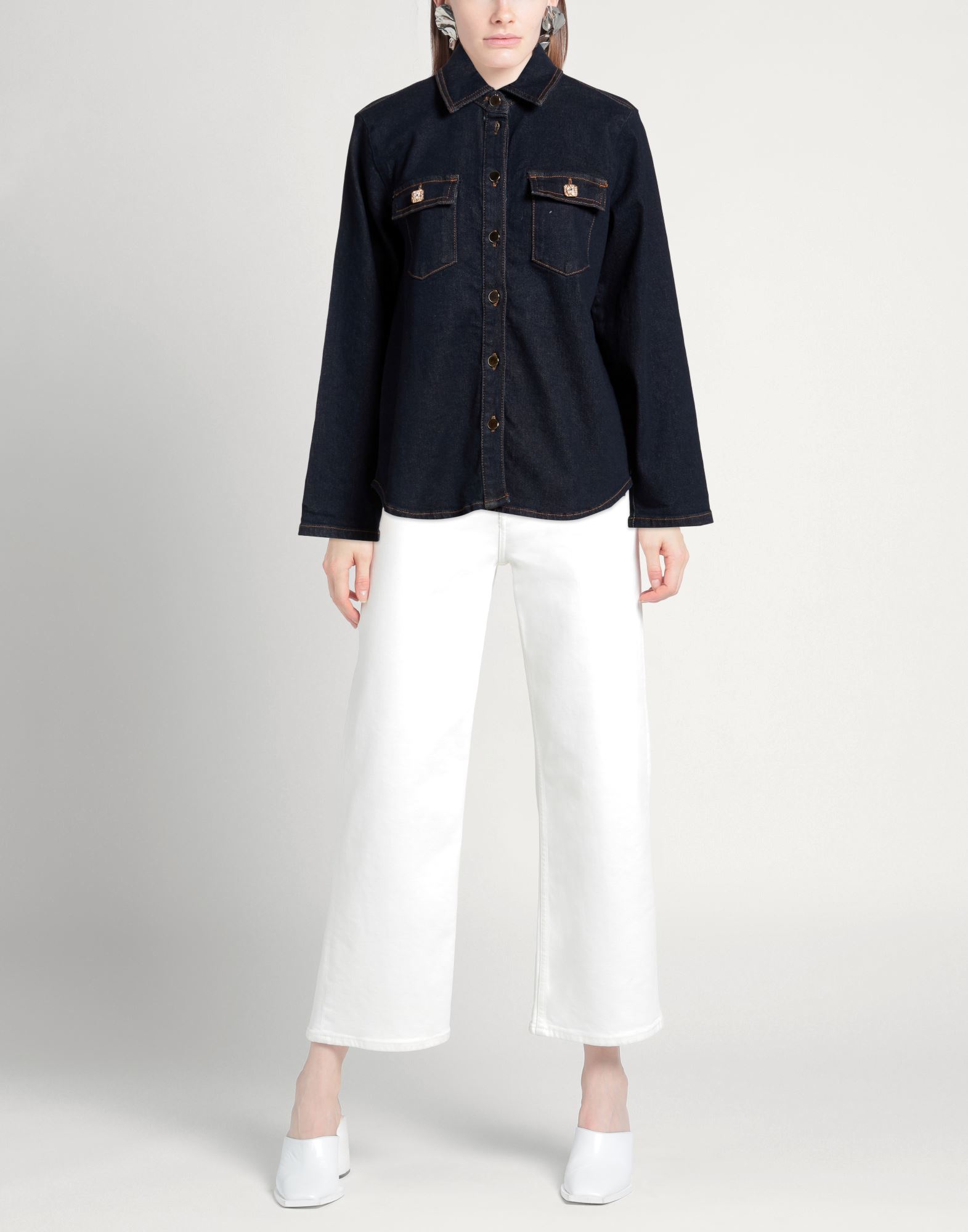  Oltre - Camisetas Y Tops - Camisas Vaqueras - On Yoox.com 
