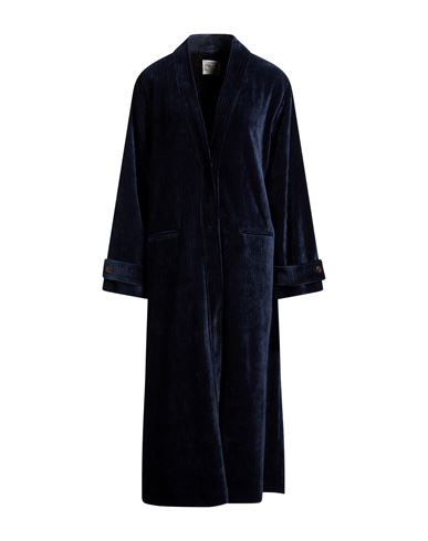 Forte Forte Forte_forte Woman Coat Midnight Blue Size 3 Polyester, Elastane
