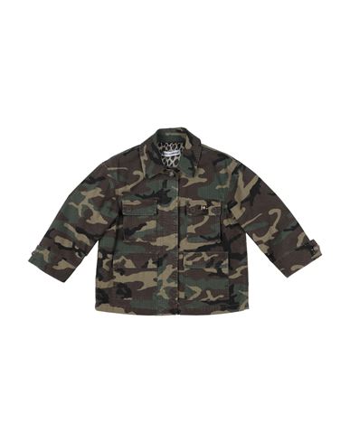 Dolce & Gabbana Babies'  Toddler Boy Jacket Military Green Size 5 Cotton
