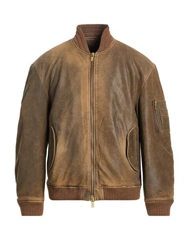 Chaqueta y cazadora Hombre Marrón claro S Hombre