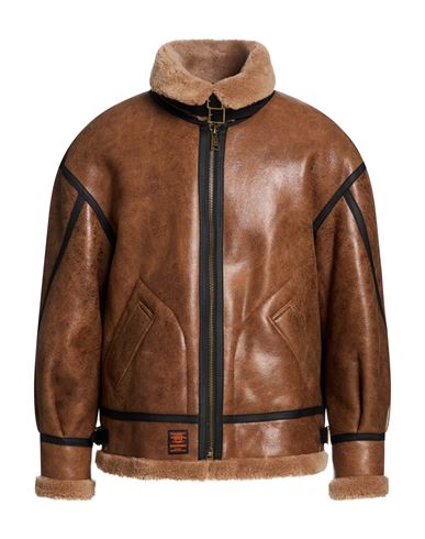 Borreguito y pelo ecológico Hombre Marrón S Hombre