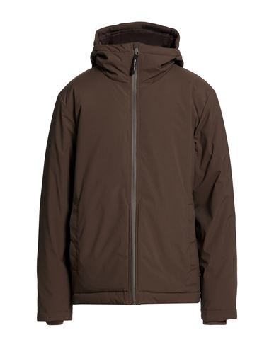 Mantel Herren Dunkelbraun S,XL Herren