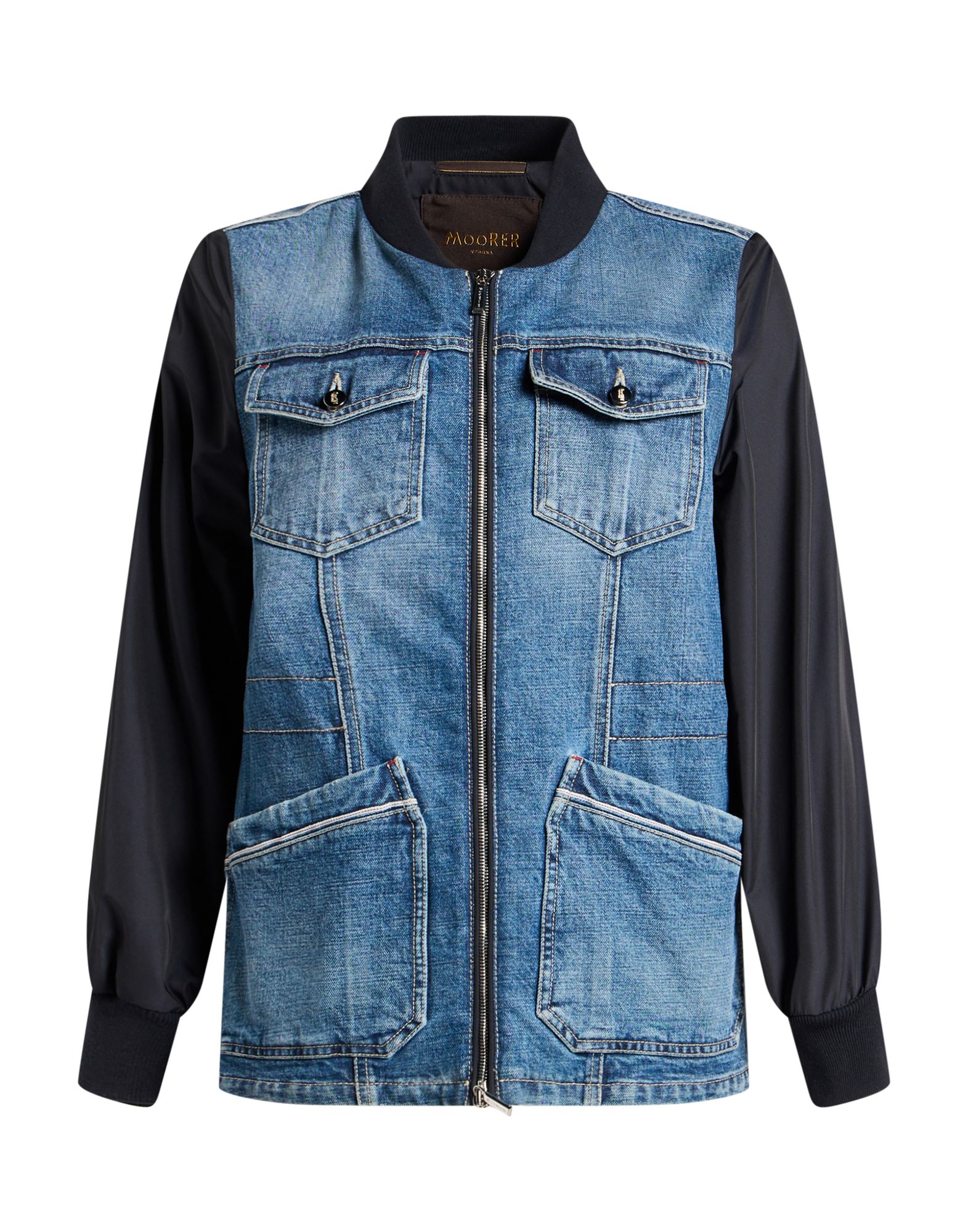 MOORER MOORER ΠΑΛΤΟ & ΤΖΑΚΕΤ Denim τζάκετ