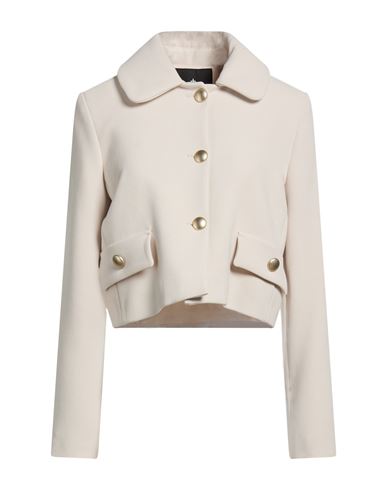 Compagnia Italiana Woman Jacket Ivory Size 6 Polyester, Viscose, Elastane In White