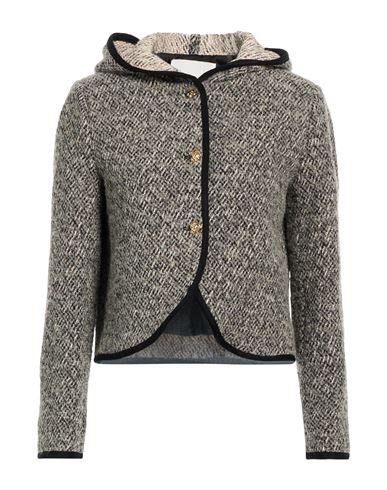 Ba&sh Ba & Sh Woman Coat Grey Size 3 Cotton, Polyester, Wool, Linen In Gray