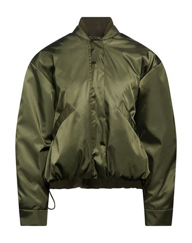 Kassl Editions Woman Jacket Military Green Size Xs Polyamide, Polyurethane, Cotton, Merino Wool