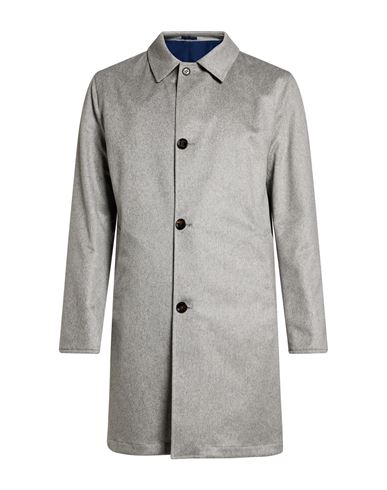 Kired Man Coat Grey Size 38 Cashmere, Polyester