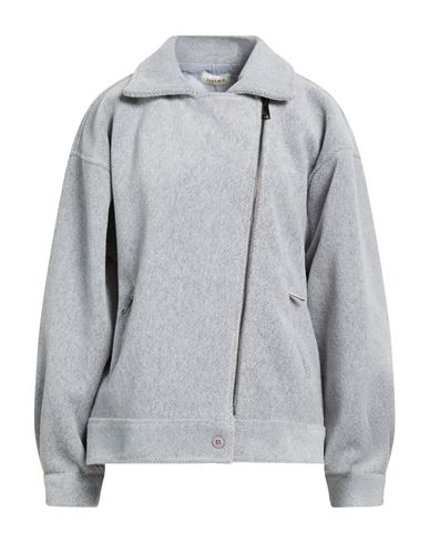 Susy-mix Woman Jacket Light Grey Size M Polyester