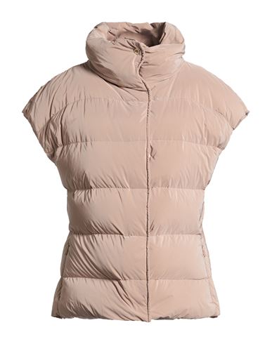 Moorer Woman Vest Sand Size 4 Polyamide, Polyester In Beige