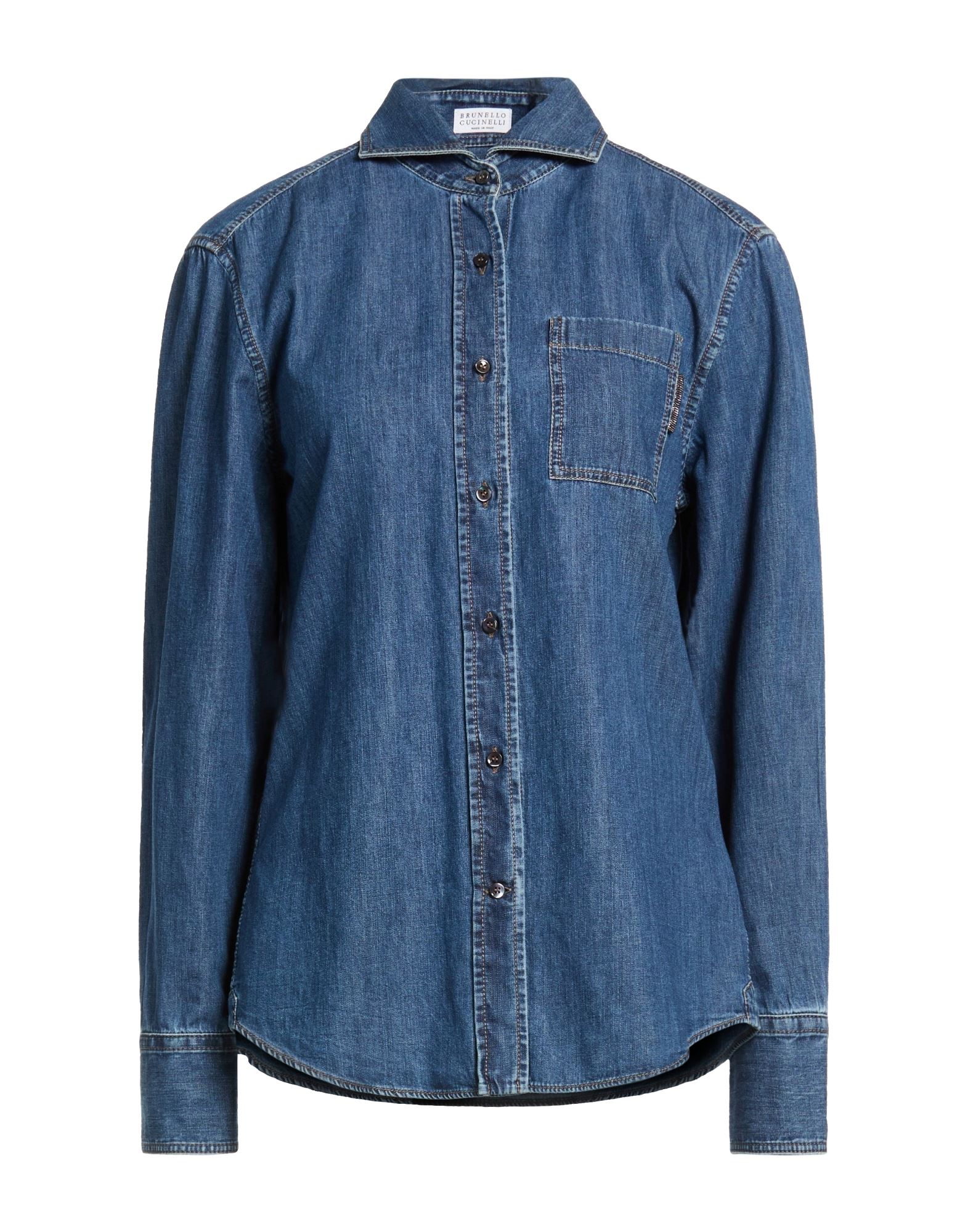 BRUNELLO CUCINELLI BRUNELLO CUCINELLI ΜΠΛΟΥΖΑΚΙΑ Πουκάμισο denim