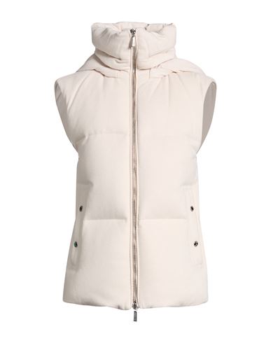 Moorer Woman Vest Ivory Size 6 Wool, Cashmere In White