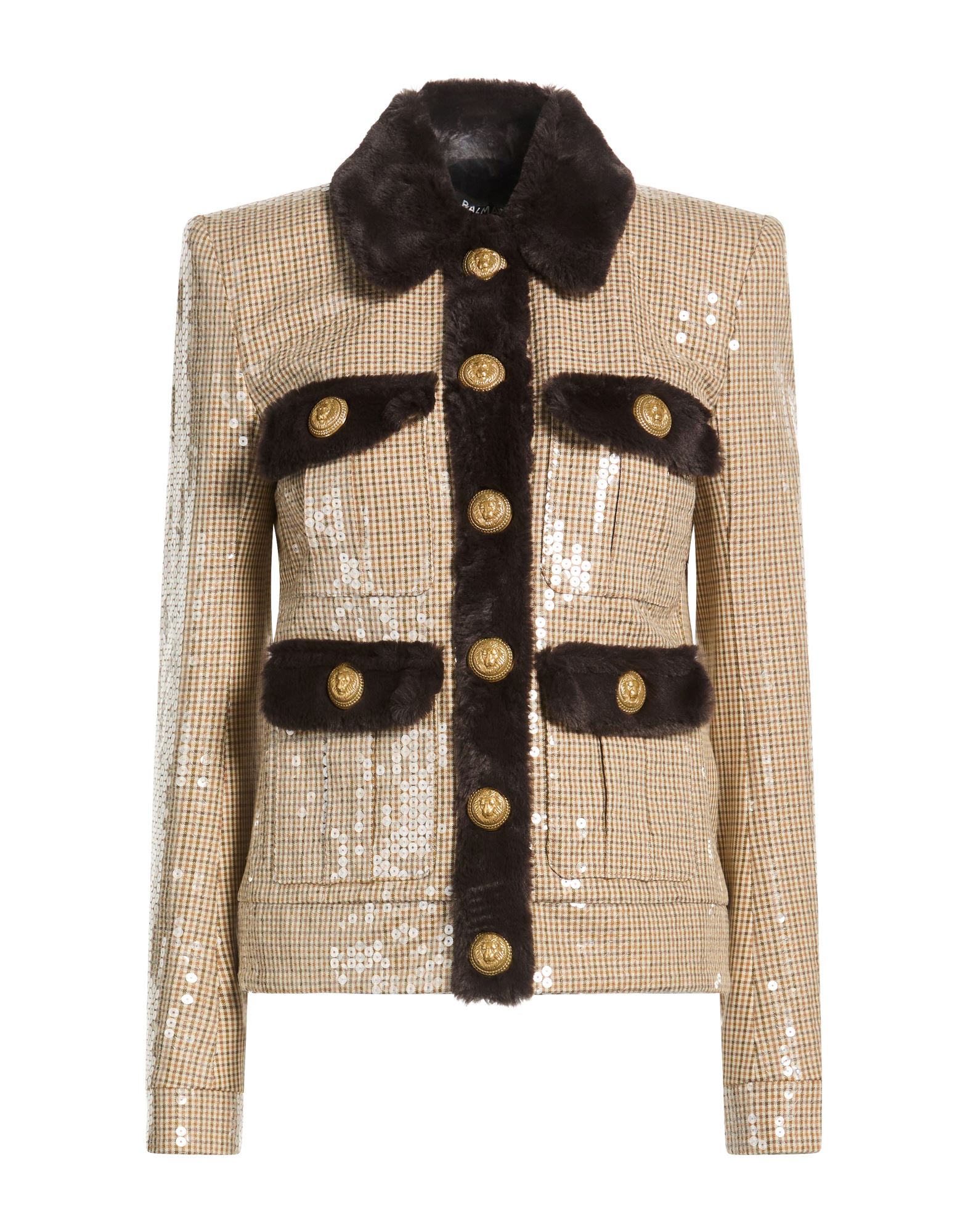 BALMAIN ΠΑΛΤΟ & ΤΖΑΚΕΤ Μπουφάν και τζάκετ