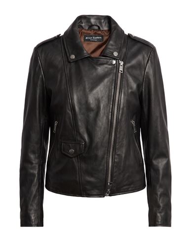 Street Leathers Woman Jacket Dark Brown Size Xs Leather