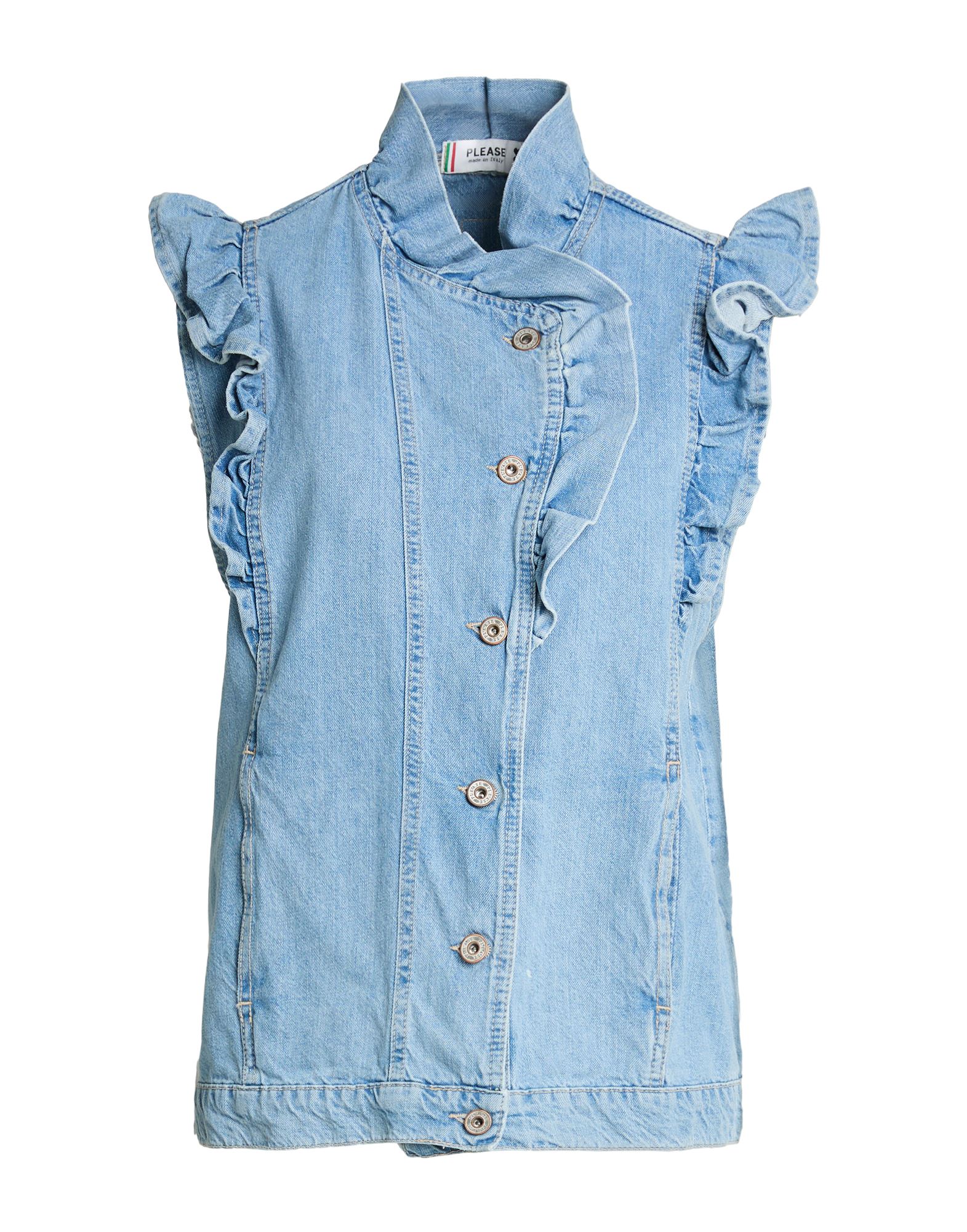 PLEASE ΠΑΛΤΟ & ΤΖΑΚΕΤ Denim τζάκετ