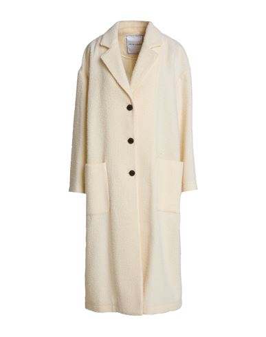 Jacob Cohёn Woman Coat Cream Size 2 Wool, Polyester In White