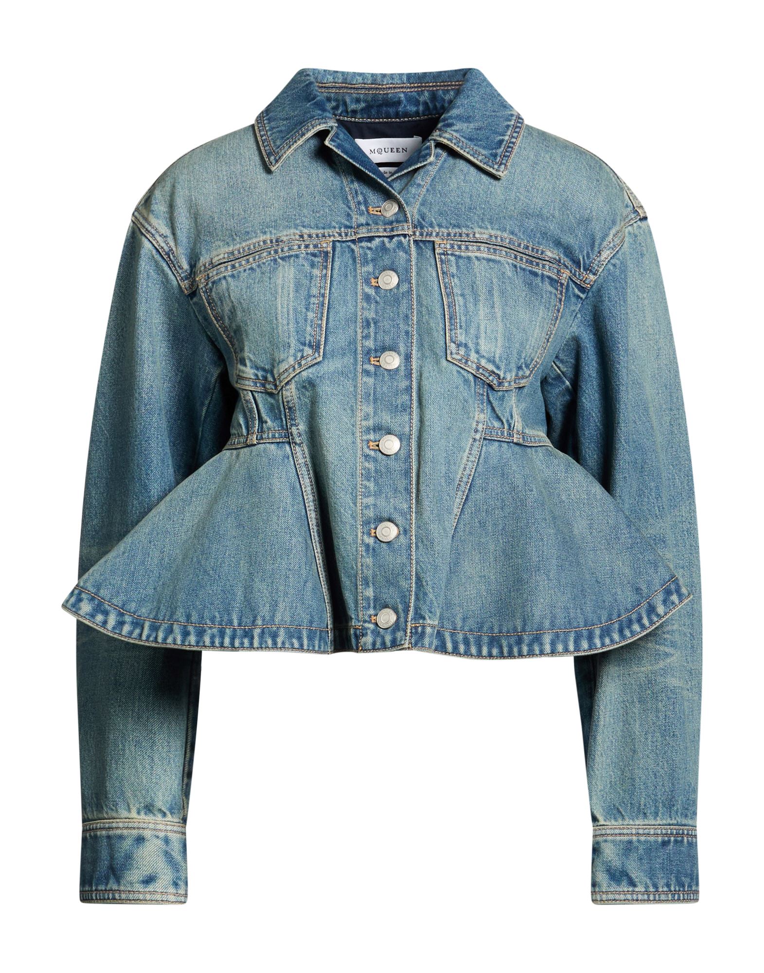 MCQUEEN ΠΑΛΤΟ & ΤΖΑΚΕΤ Denim τζάκετ