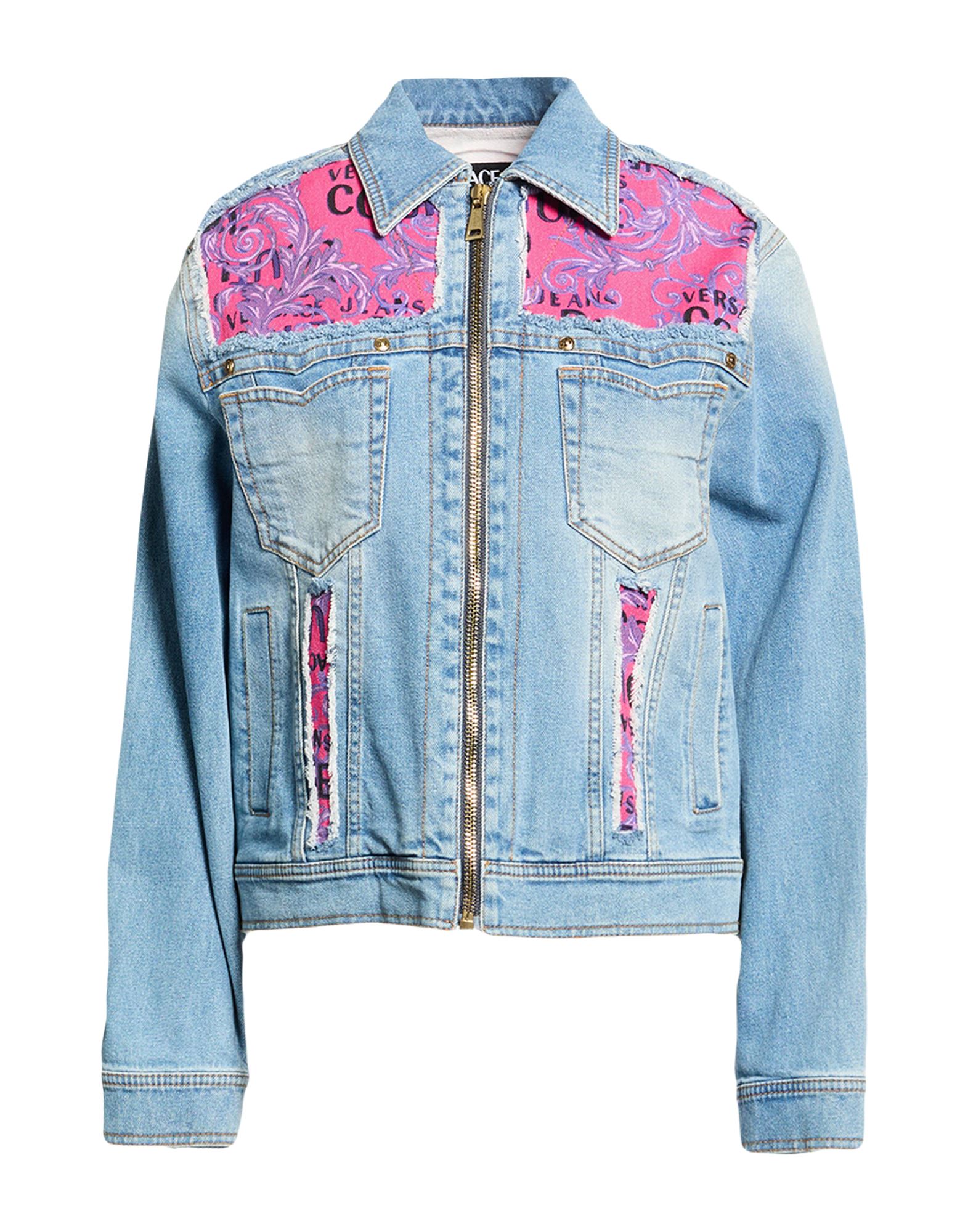 VERSACE JEANS COUTURE VERSACE JEANS COUTURE ΠΑΛΤΟ & ΤΖΑΚΕΤ Denim τζάκετ