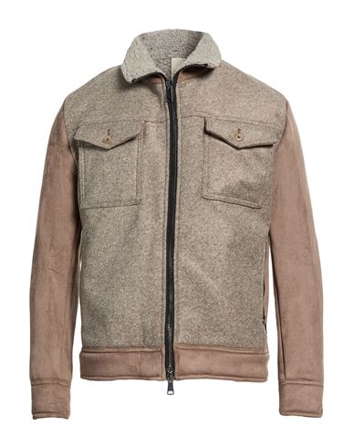 Bob Man Jacket Grey Size 40 Polyester, Virgin Wool, Elastane