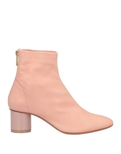 Anna Baiguera Woman Ankle Boots Pink Size 6 Soft Leather