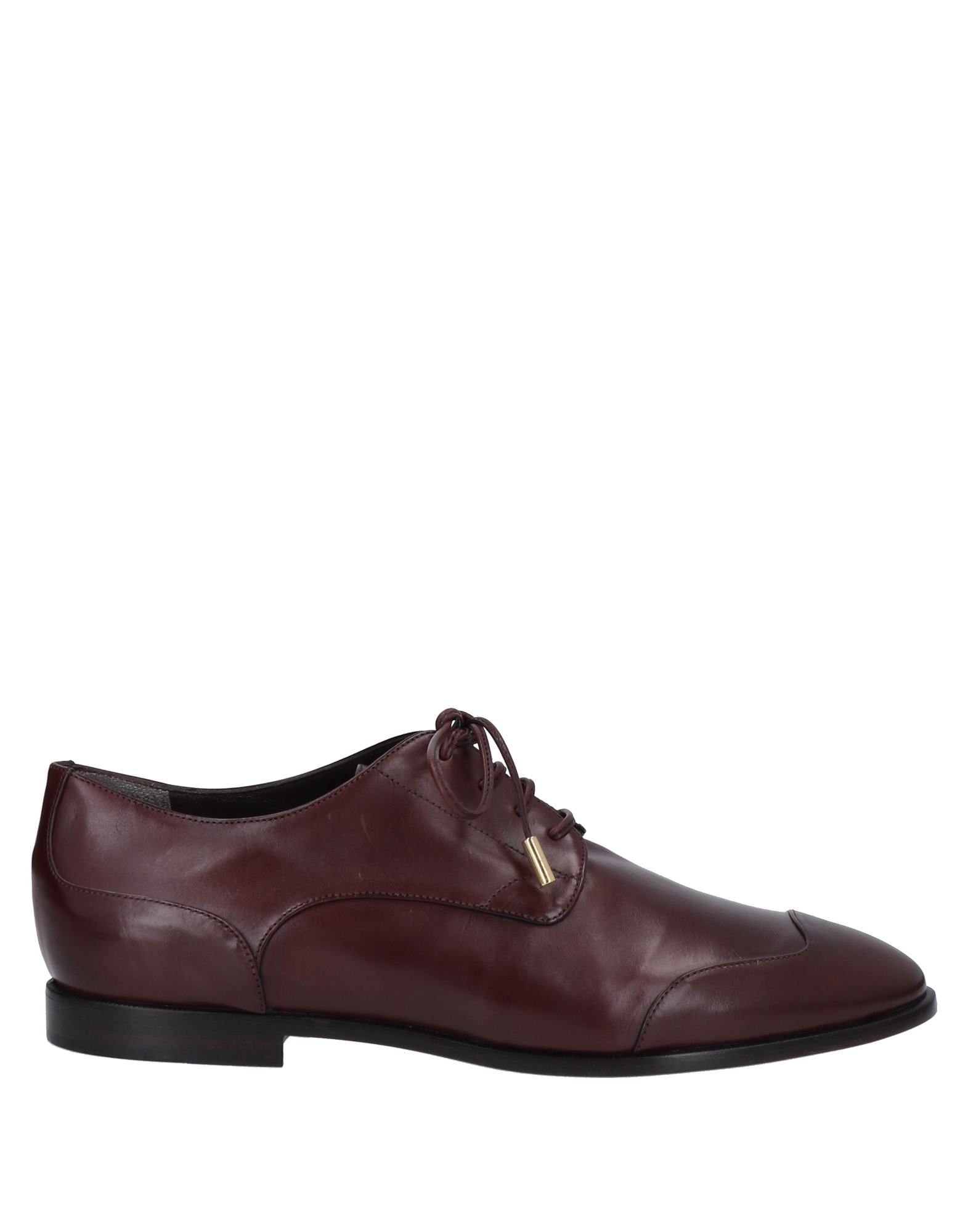 Magli By Bruno Magli Lace-up Shoes In Maroon