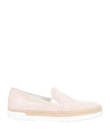 Tod's Woman Sneakers Light Pink Size 7.5 Soft Leather