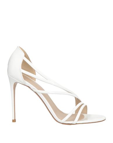 Le Silla Woman Sandals White Size 6 Soft Leather In White