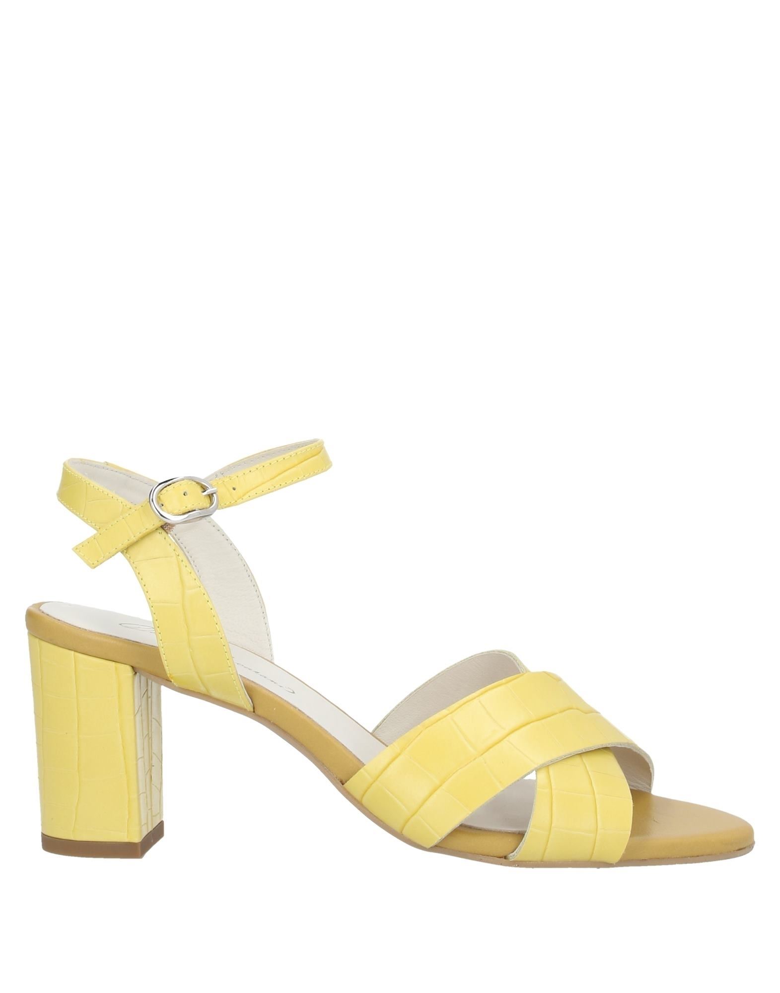 Daniele Ancarani Sandals In Yellow