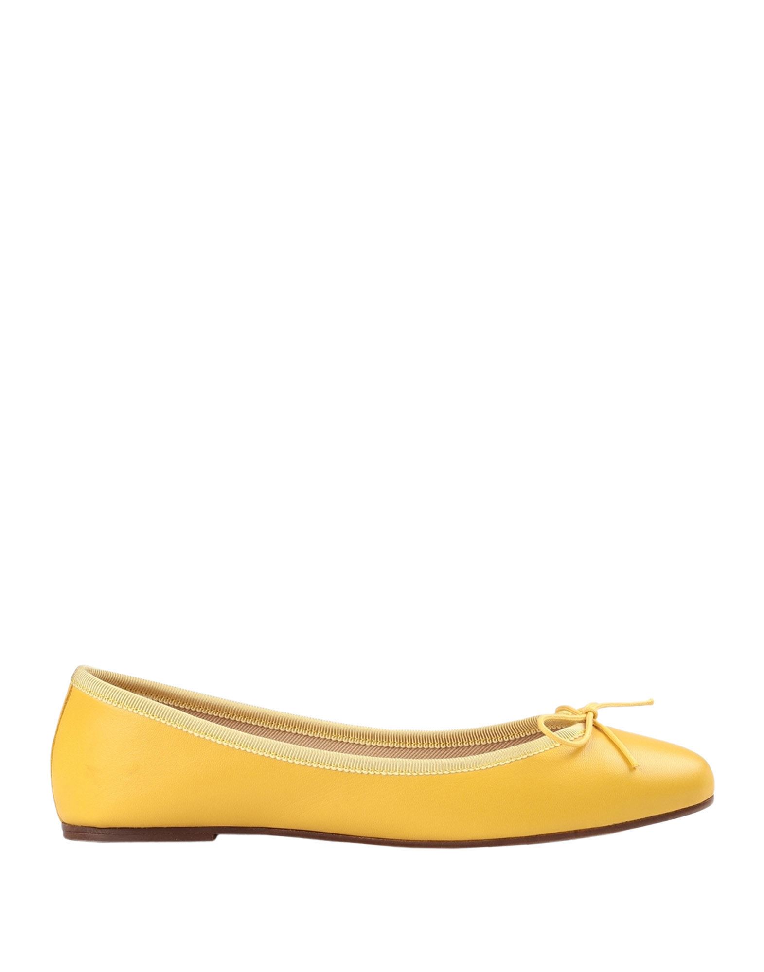 Ballerette Ballet Flats In Yellow | ModeSens