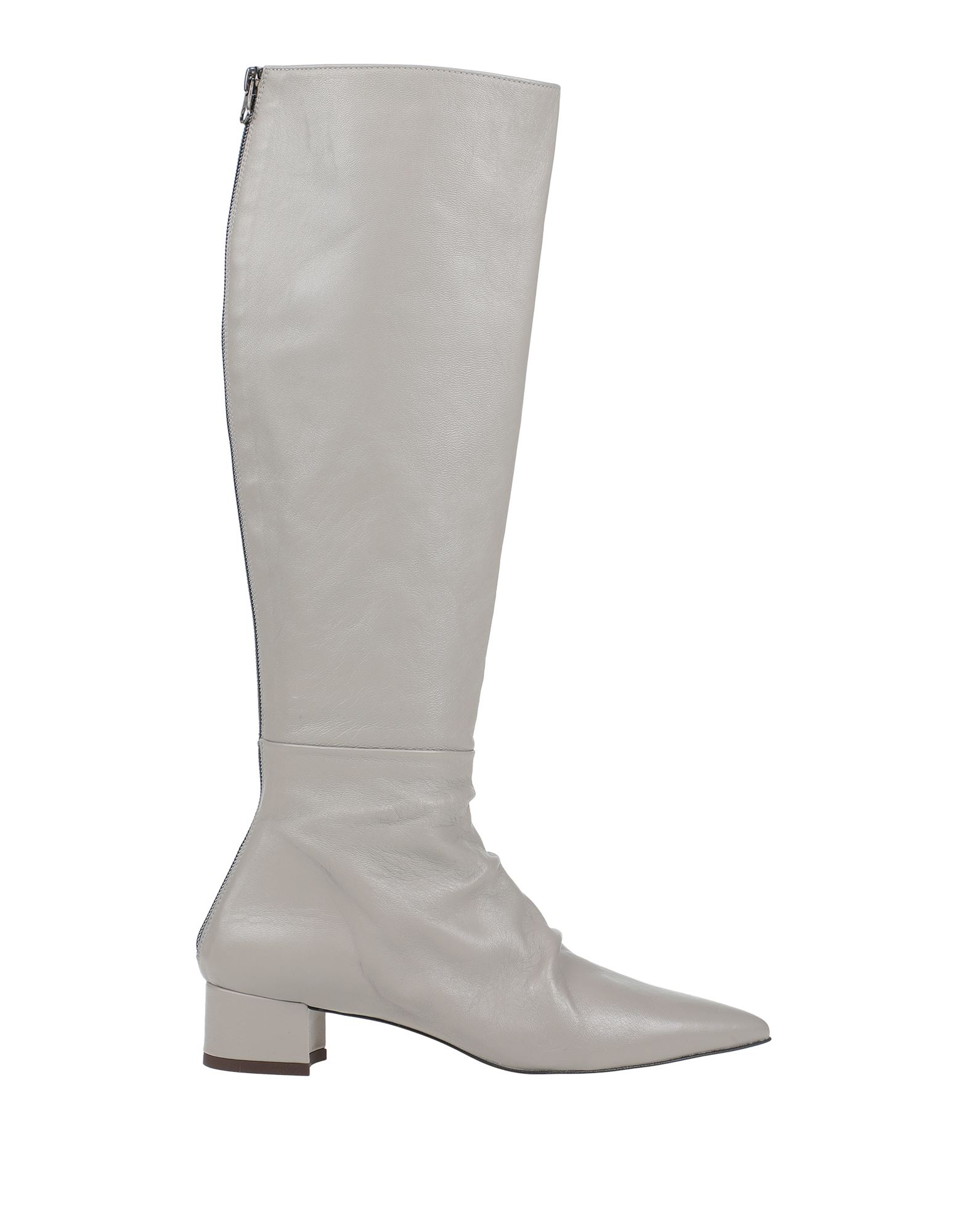 Alysi Knee Boots In Grey