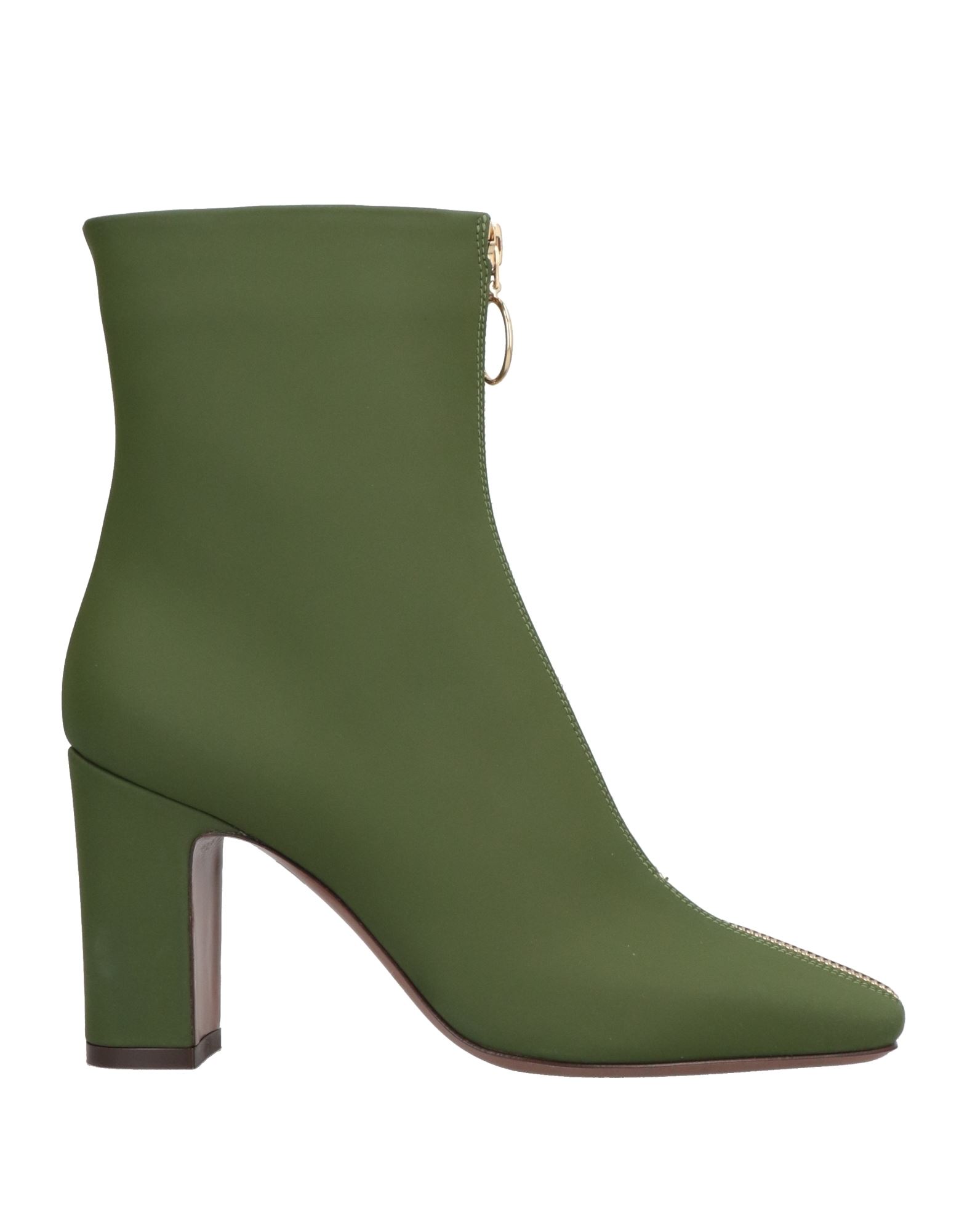 L'autre Chose Ankle Boots In Green