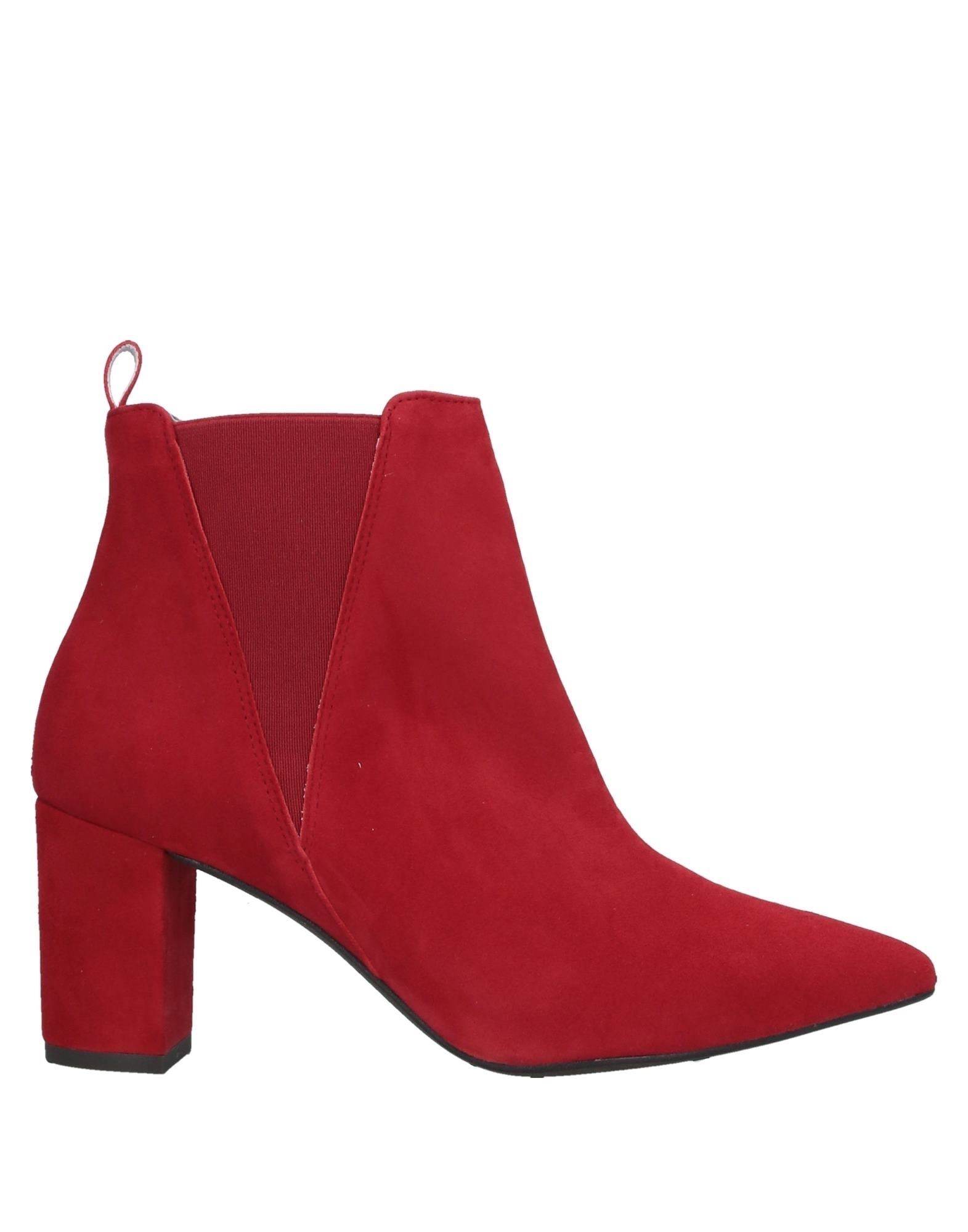 Marian Ankle Boots In Red | ModeSens