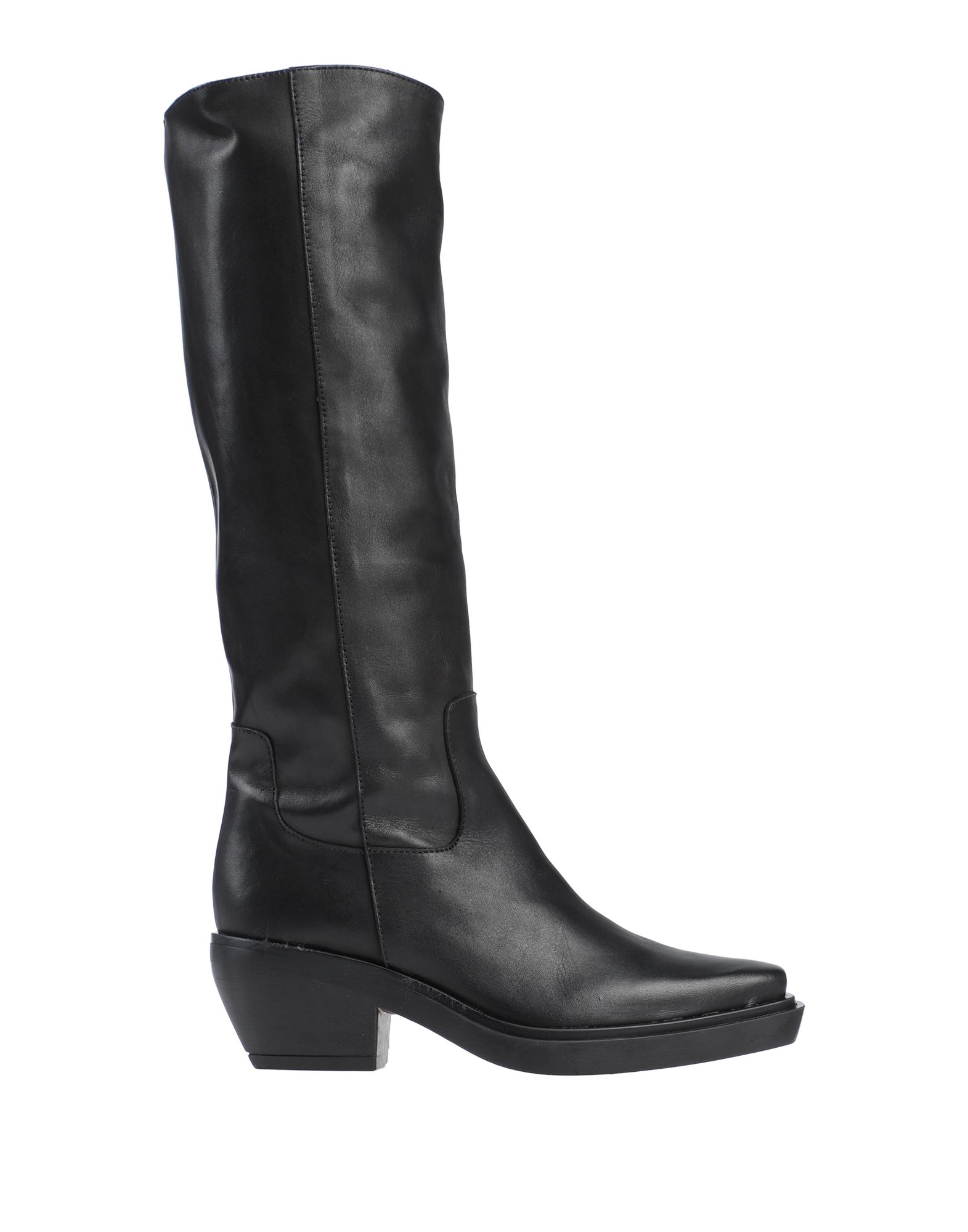 Divine Follie Knee Boots In Black | ModeSens