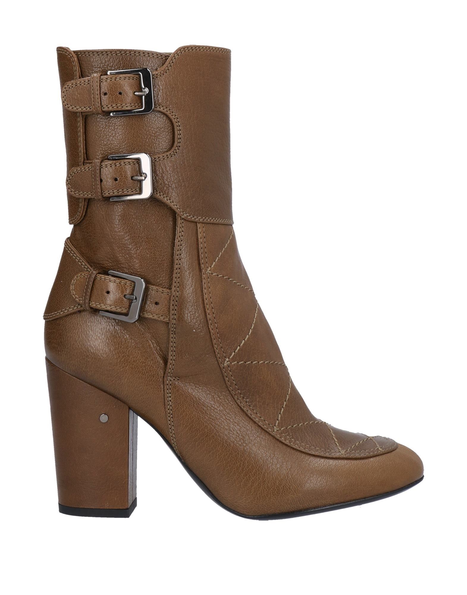 Laurence Dacade Ankle Boots In Khaki
