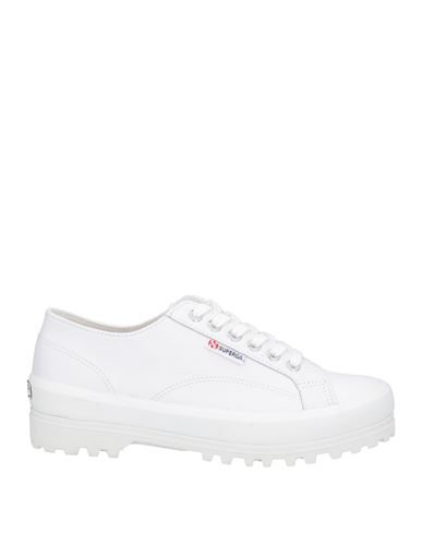 Superga Woman Sneakers Off White Size 9 Soft Leather