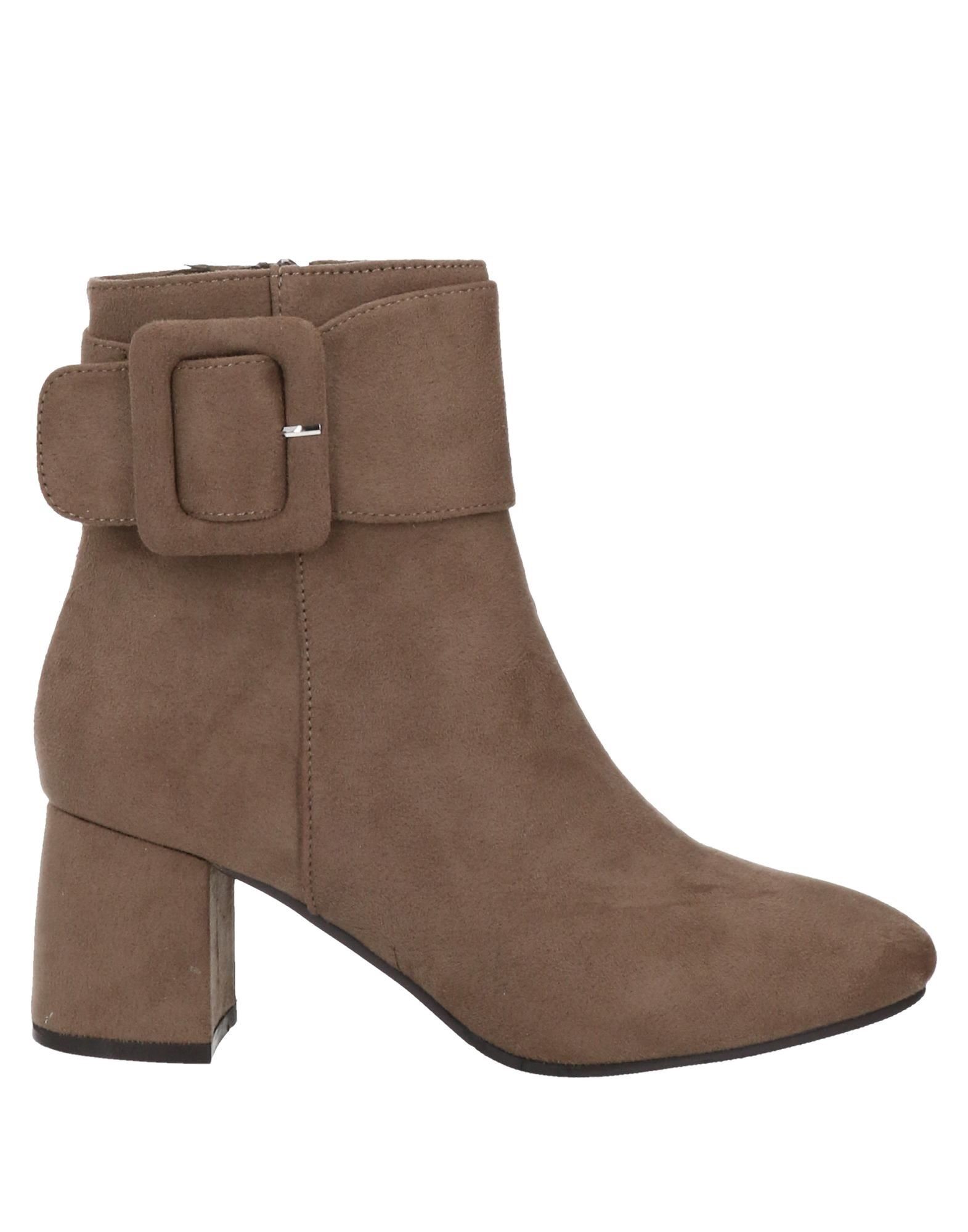 Sexy Woman Ankle Boots In Khaki