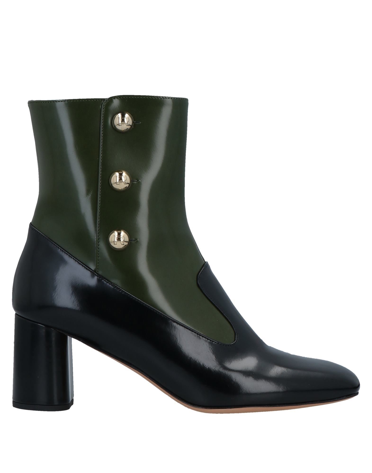 Rochas Ankle Boots In Military Green