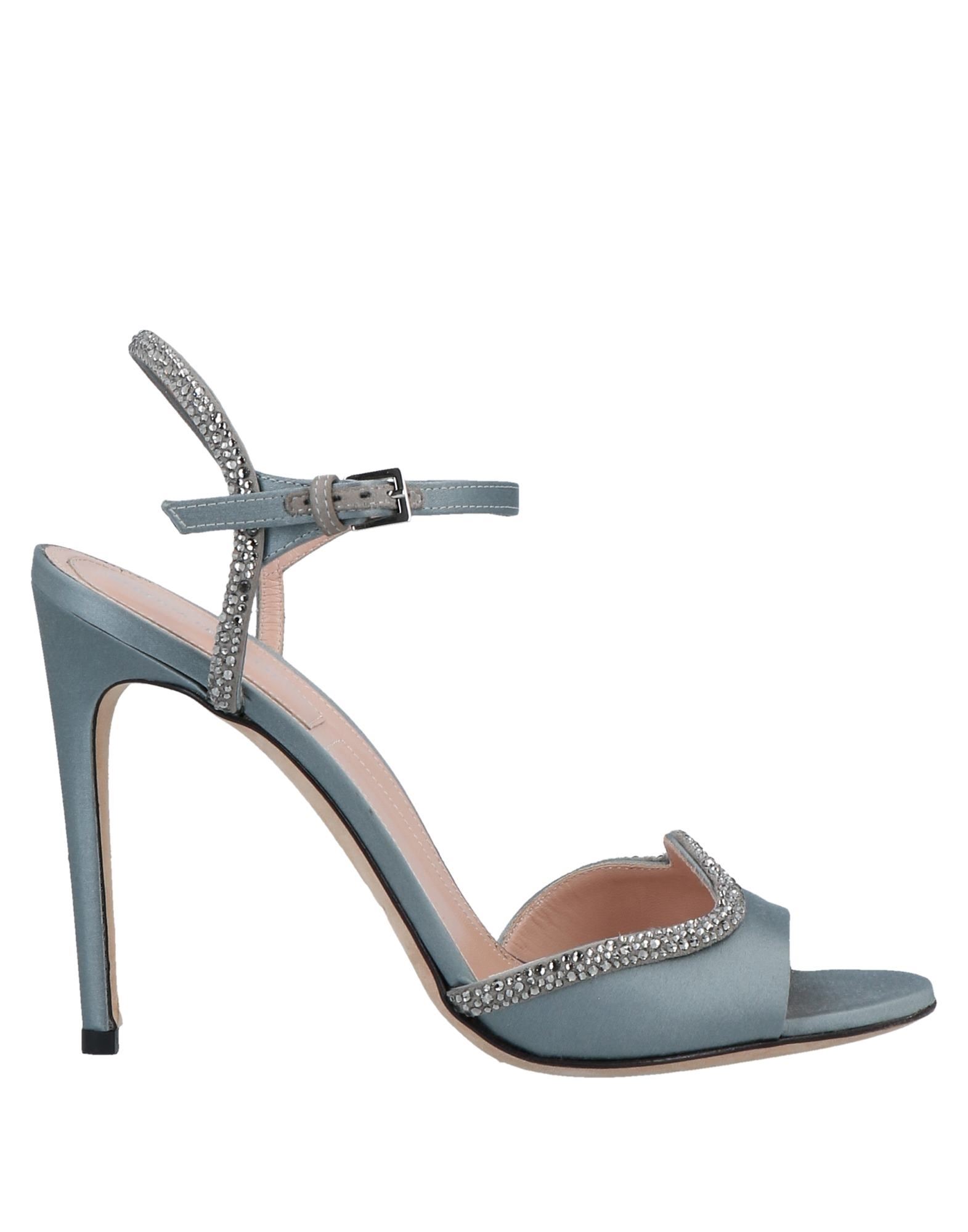 Alberta Ferretti Sandals In Grey