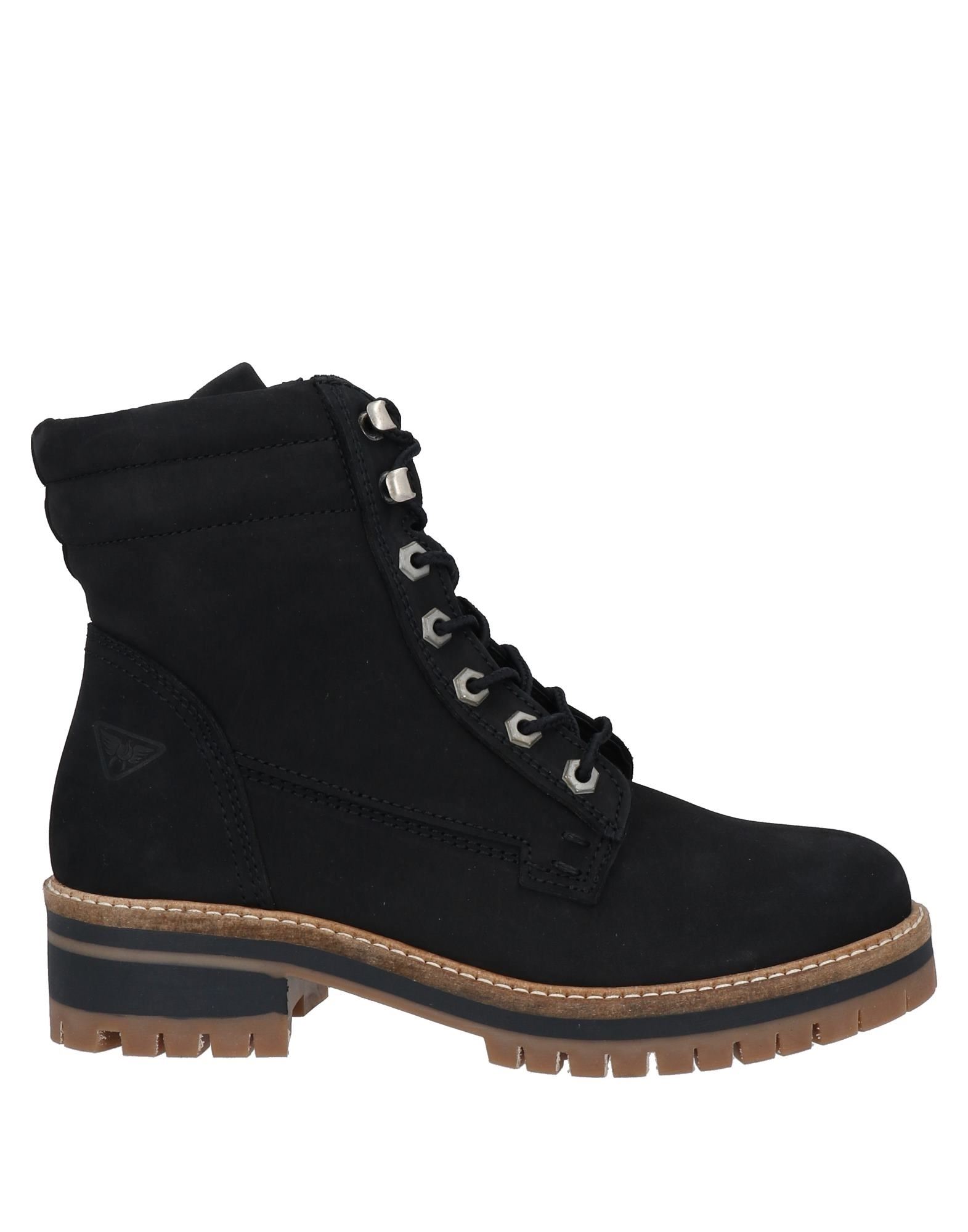 Docksteps Ankle Boots In Black